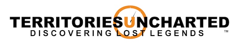 Territories Uncharted Logo, Discovering Lost Legends, Trademark