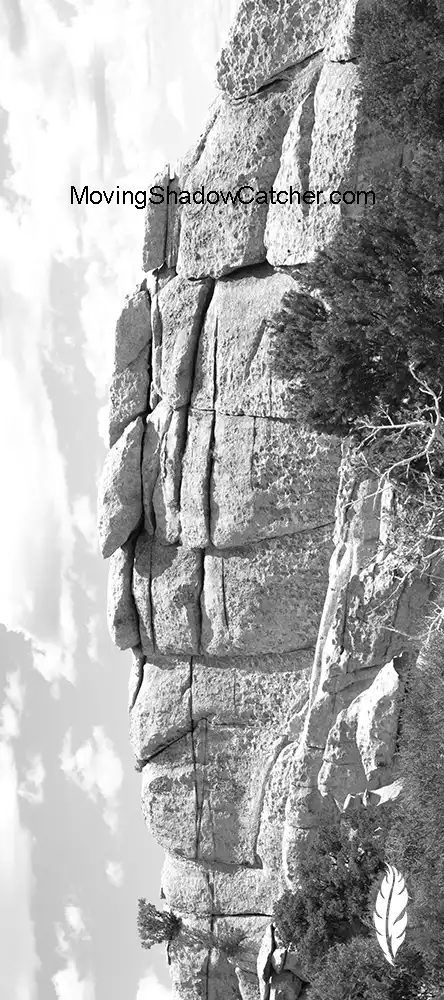 Hidden Legend, Photography, Stone Totem Pole, Guardian, Shadow Catcher