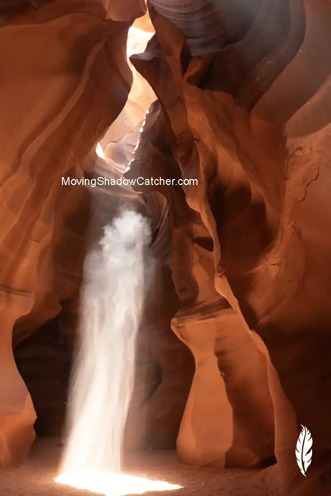 Shadow Catcher, Ghost Chief, Navajo Slot Canyon,